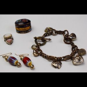 Vintage bracelet earrings